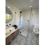Jara Rectangular Shape Frameless Pivot Door Shower Screens (751-800) Door Side * 2000H Jara Rectangular Shape Frameless Pivot Door Shower Screens (751-800) Door Side * 2000H